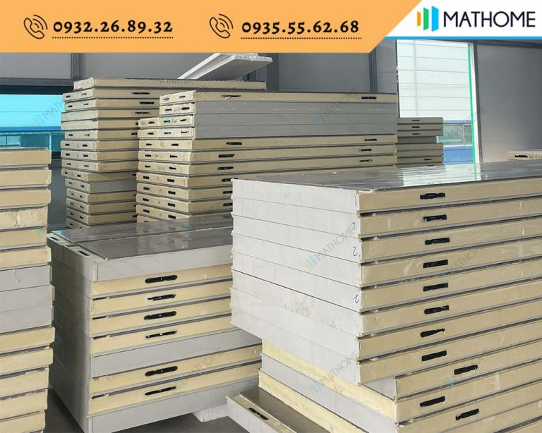 Cung Cấp 900m2 Panel Pu Khóa Camlock Về An Dương, Hải Phòng - Mathome