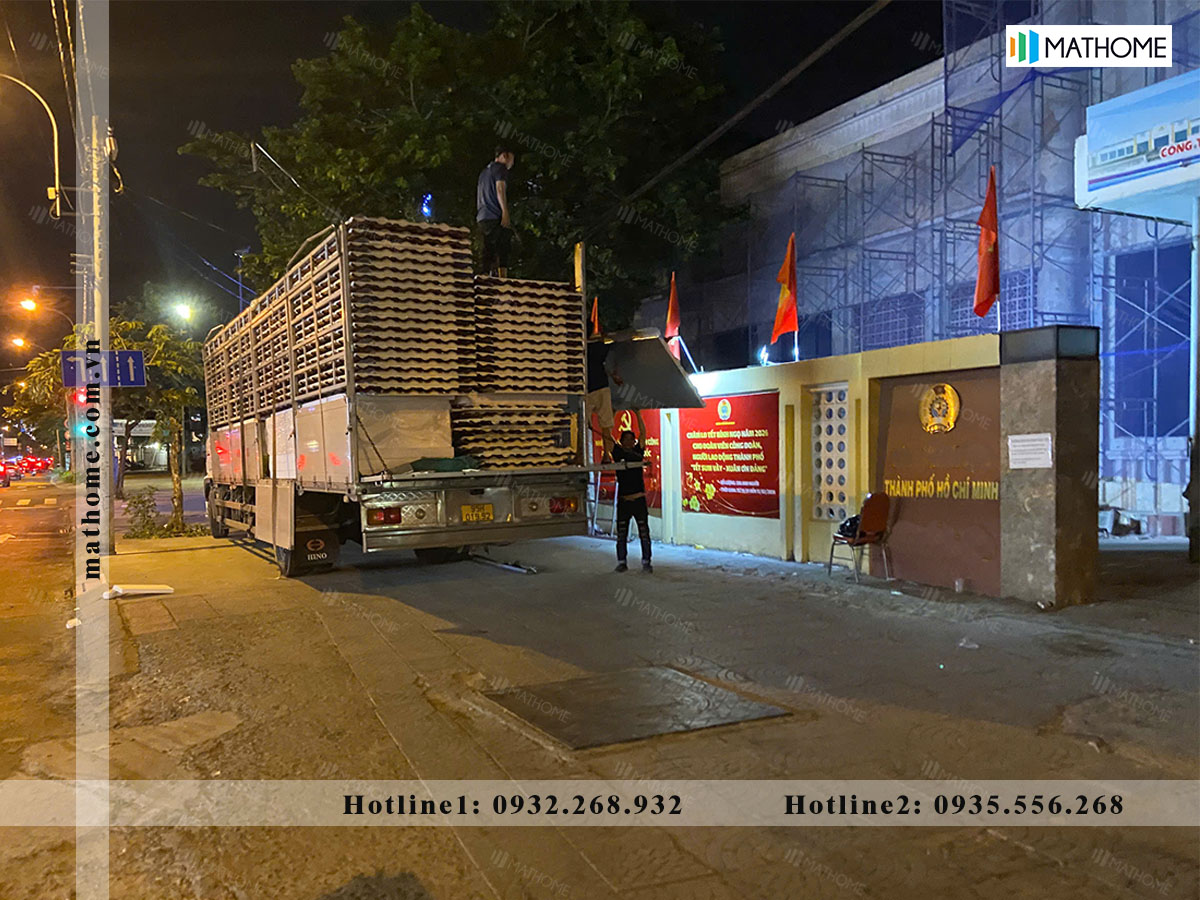 tôn xốp sóng ngói