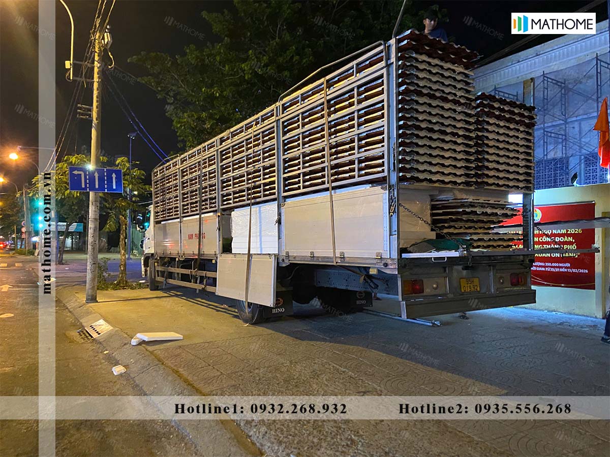 tôn xốp sóng ngói