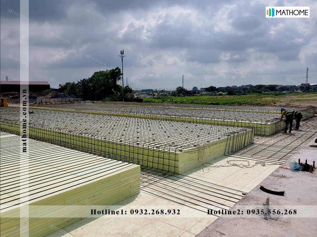 vật liệu lót nền nhà xưởng