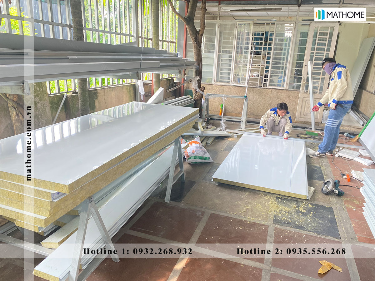 cửa Panel Rockwool chống cháy