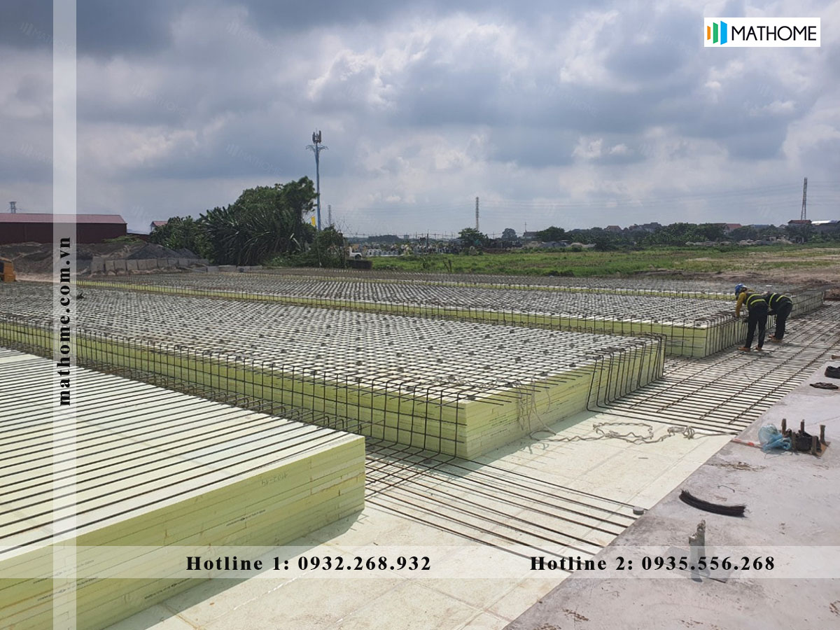 Xốp tôn nền nhà xưởng Tây Ninh