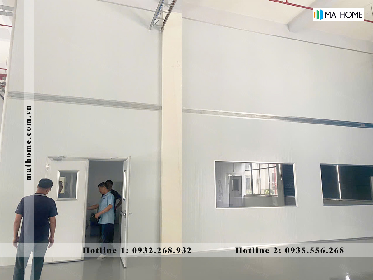 Panel dựng phòng thí nghiệm
