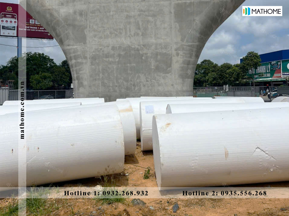 xốp trụ thi công đường cao tốc