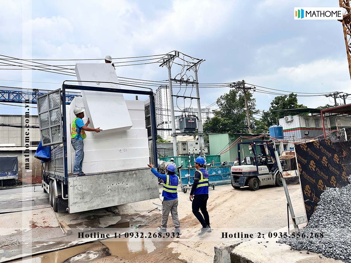 xốp chống nóng căn hộ