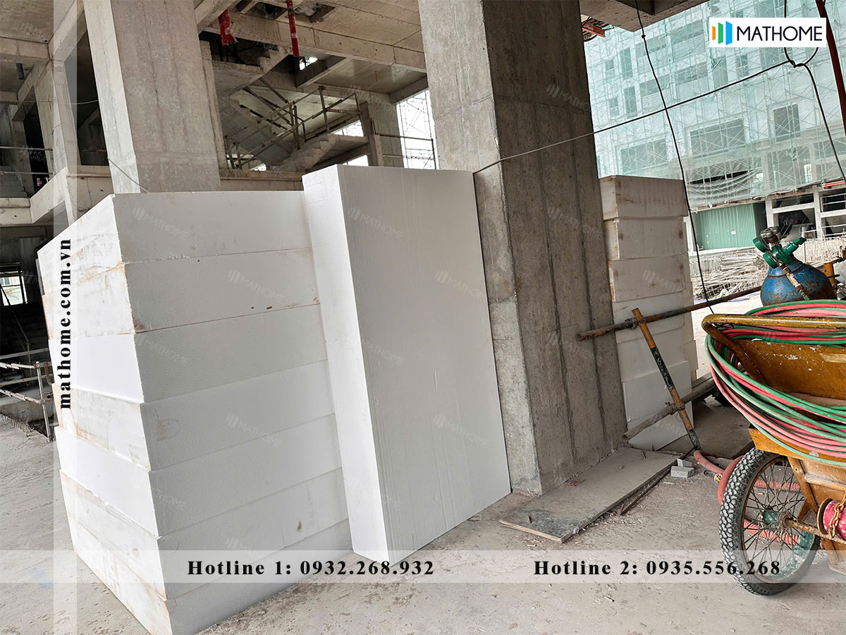 xốp chống nóng căn hộ