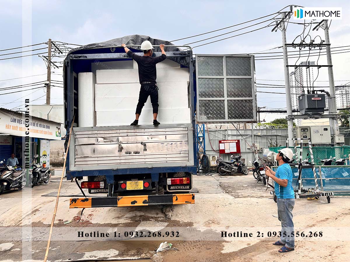 xốp chống nóng căn hộ