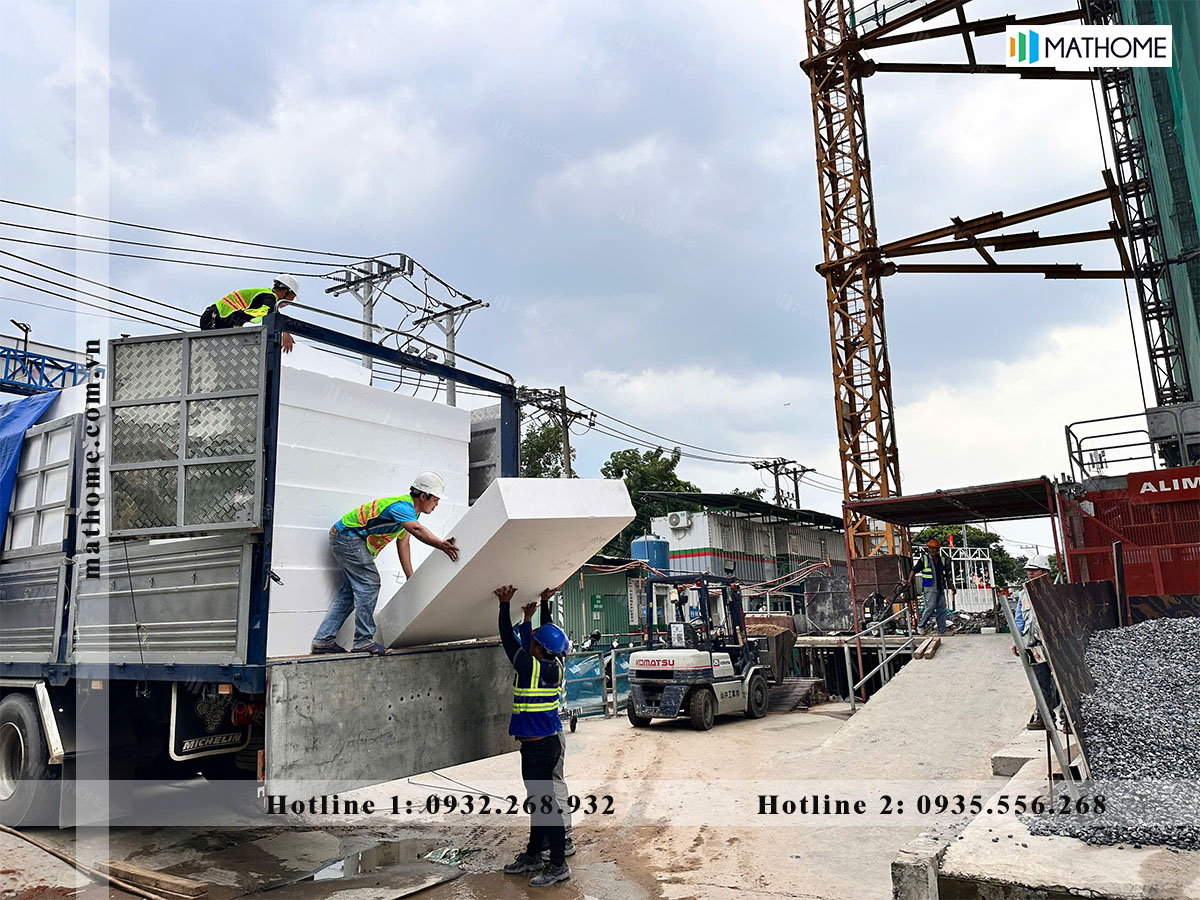xốp chống nóng căn hộ