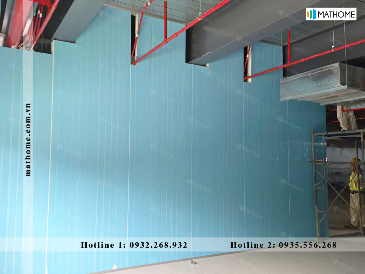 thi công vách Panel Long An